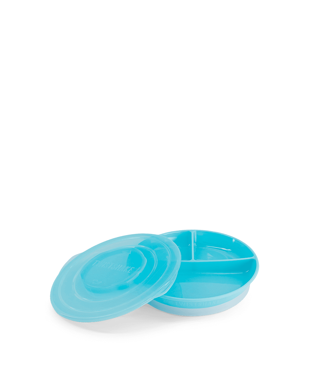 Twistshake Divided Plate 6+m Pastel Blue