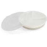 Twistshake Divided Plate 6+m White