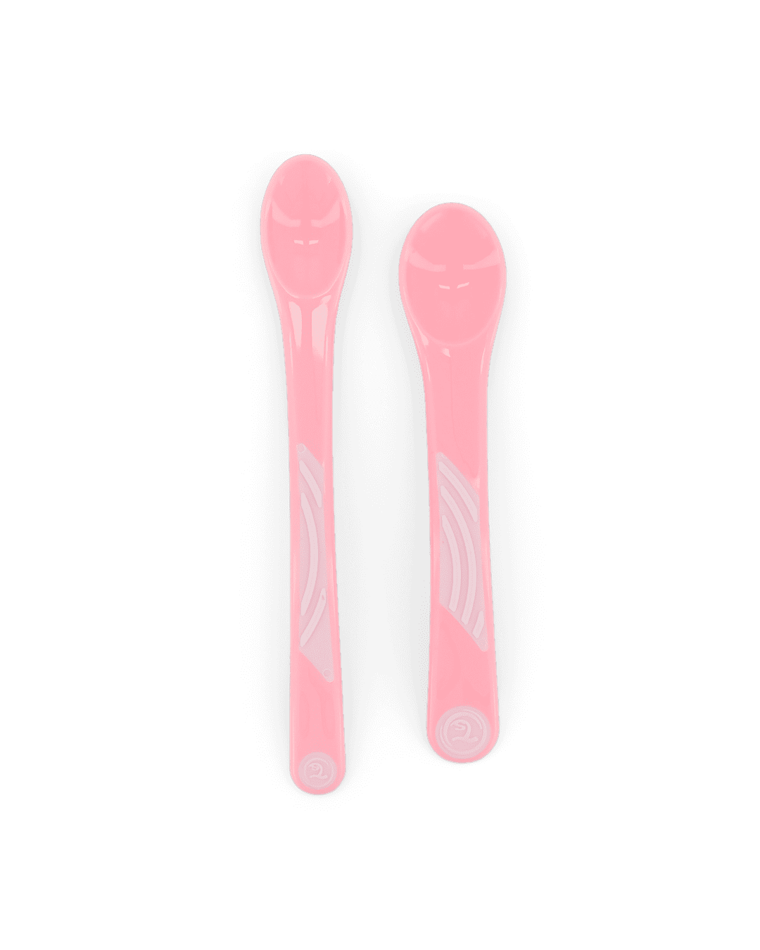 Twistshake 2x Feeding Spoon Set 6+m Pastel Pink
