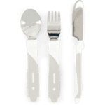Twistshake Learn Cutlery Stainless Steel 12+m White