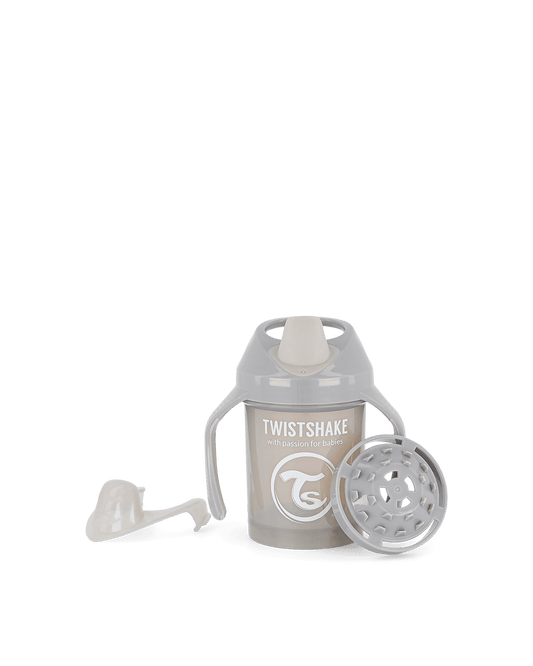 Twistshake Mini Cup 230ml 4+m Pastel Grey