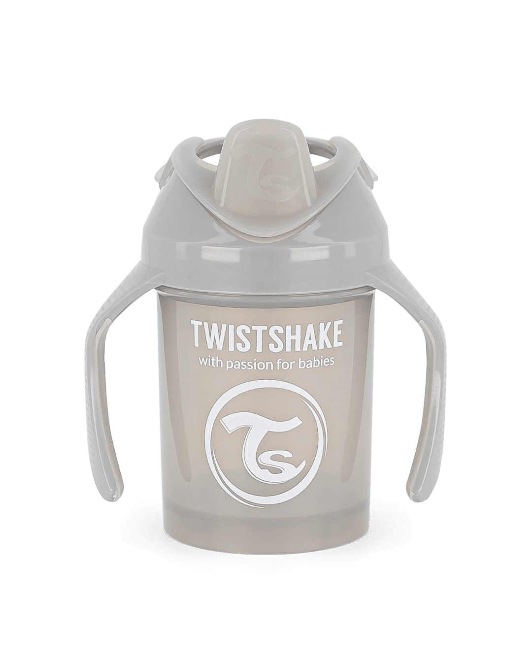 Twistshake Mini Cup 230ml 4+m Pastel Grey