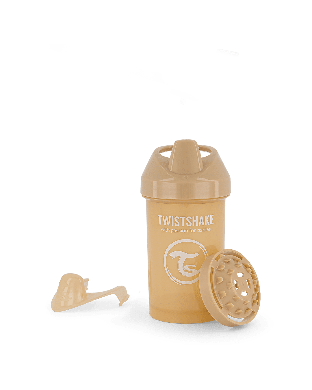 Twistshake Crawler Cup 300ml 8+m Pastel Beige