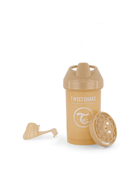 Twistshake Crawler Cup 300ml 8+m Pastel Beige