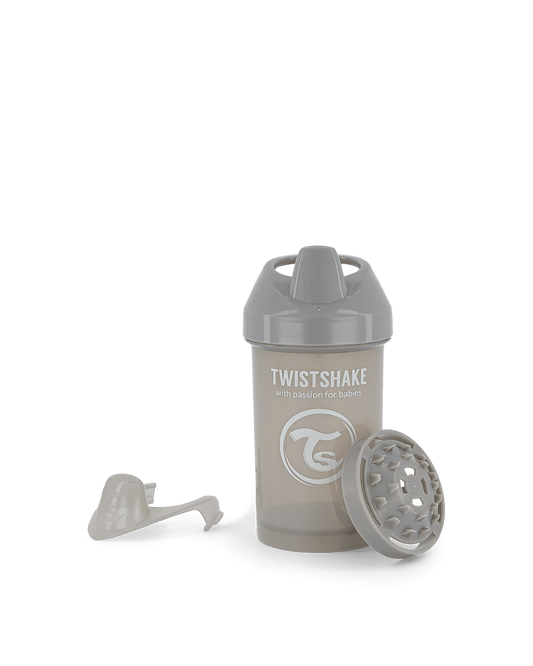 Twistshake Crawler Cup 300ml 8+m Pastel Grey