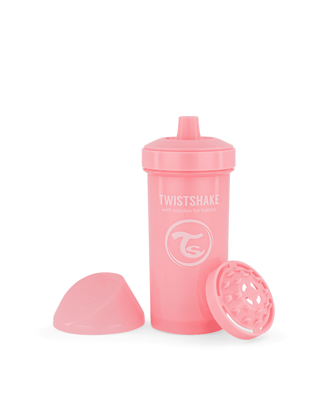 Twistshake Kid Cup 360ml 12+m Pastel Pink