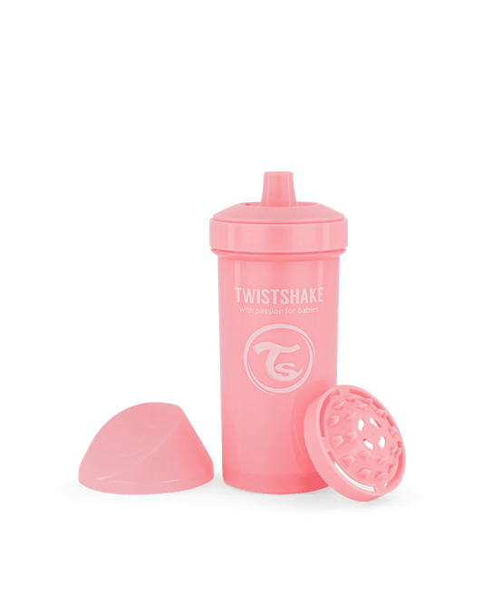 Twistshake Kid Cup 360ml 12+m Pastel Pink