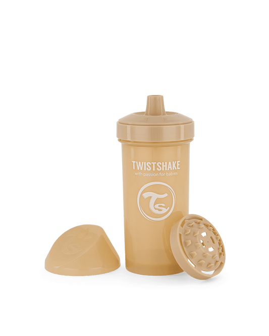 Twistshake Kid Cup 360ml 12+m Pastel Beige