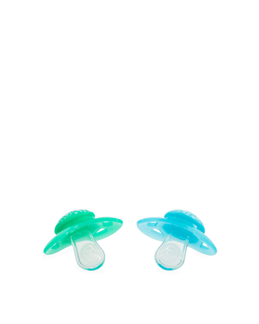 Twistshake 2x Pacifier 0-6m Pastel Blue Green