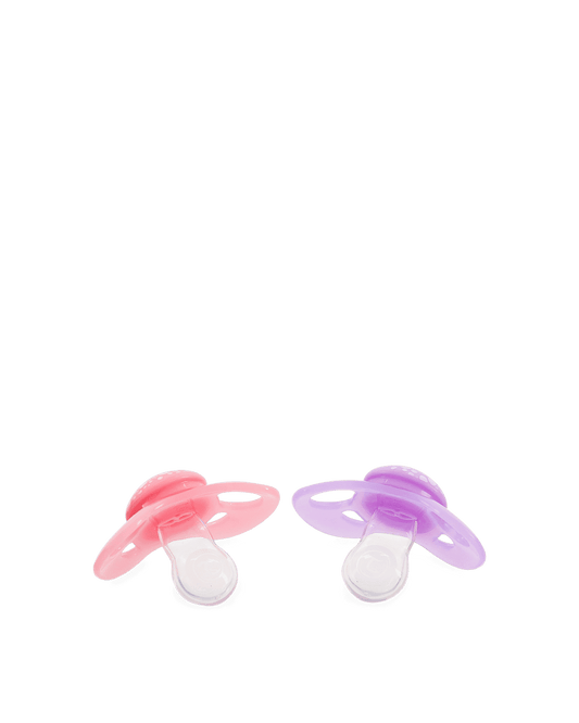 Twistshake 2x Pacifier 6+m Pastel Pink Purple