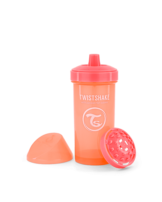 Twistshake Kid Cup 360ml 12+m Pastel Peach