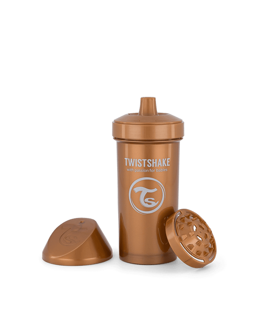 Twistshake Kid Cup 360ml 12+m Pearl Copper