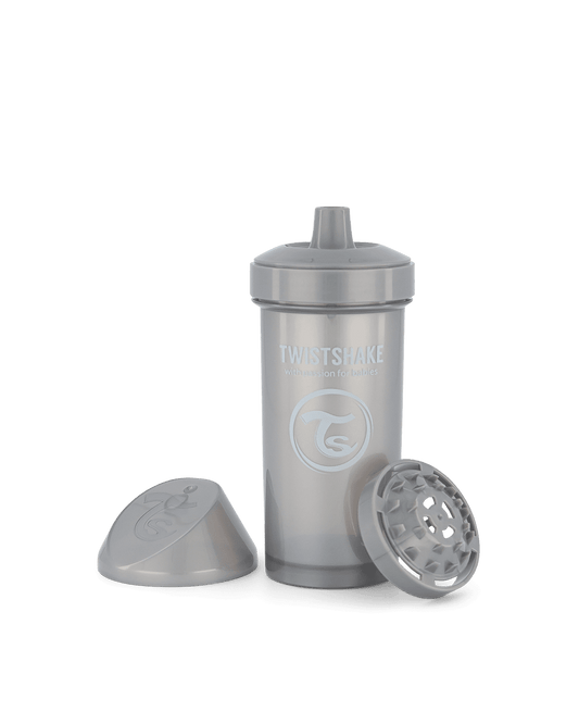 Twistshake Kid Cup 360ml 12+m Pearl Grey