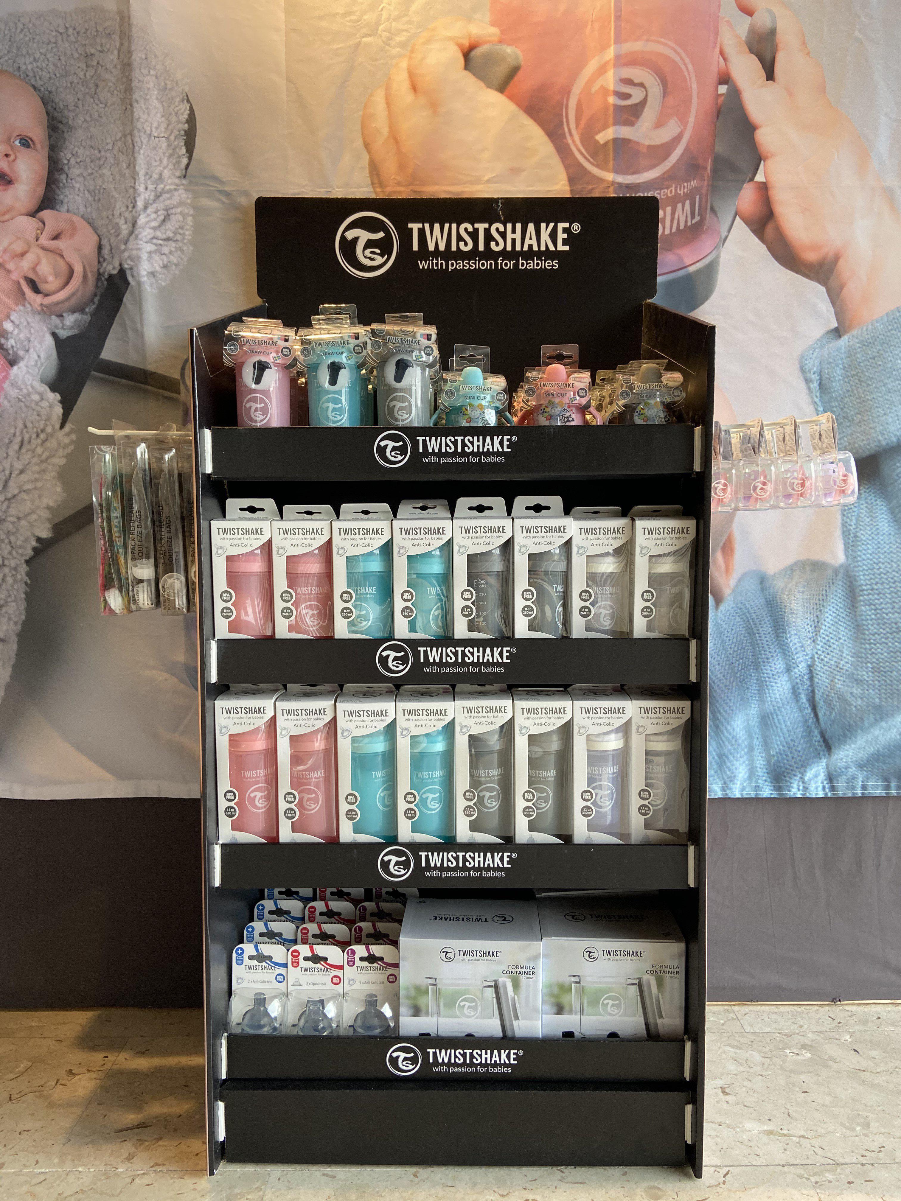 Twistshake Quarter Pallet Display