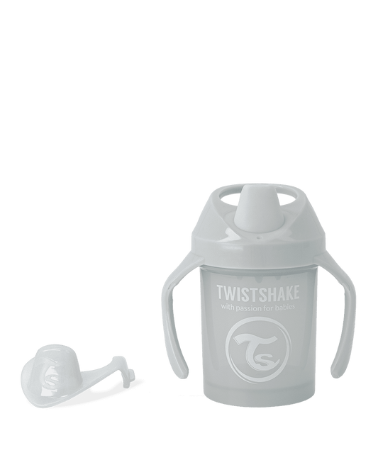 Twistshake Mini Cup 230ml 4+m Light Grey