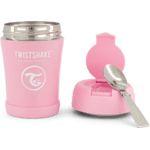 Twistshake Insulated Food Container 350ml Pastel Pink