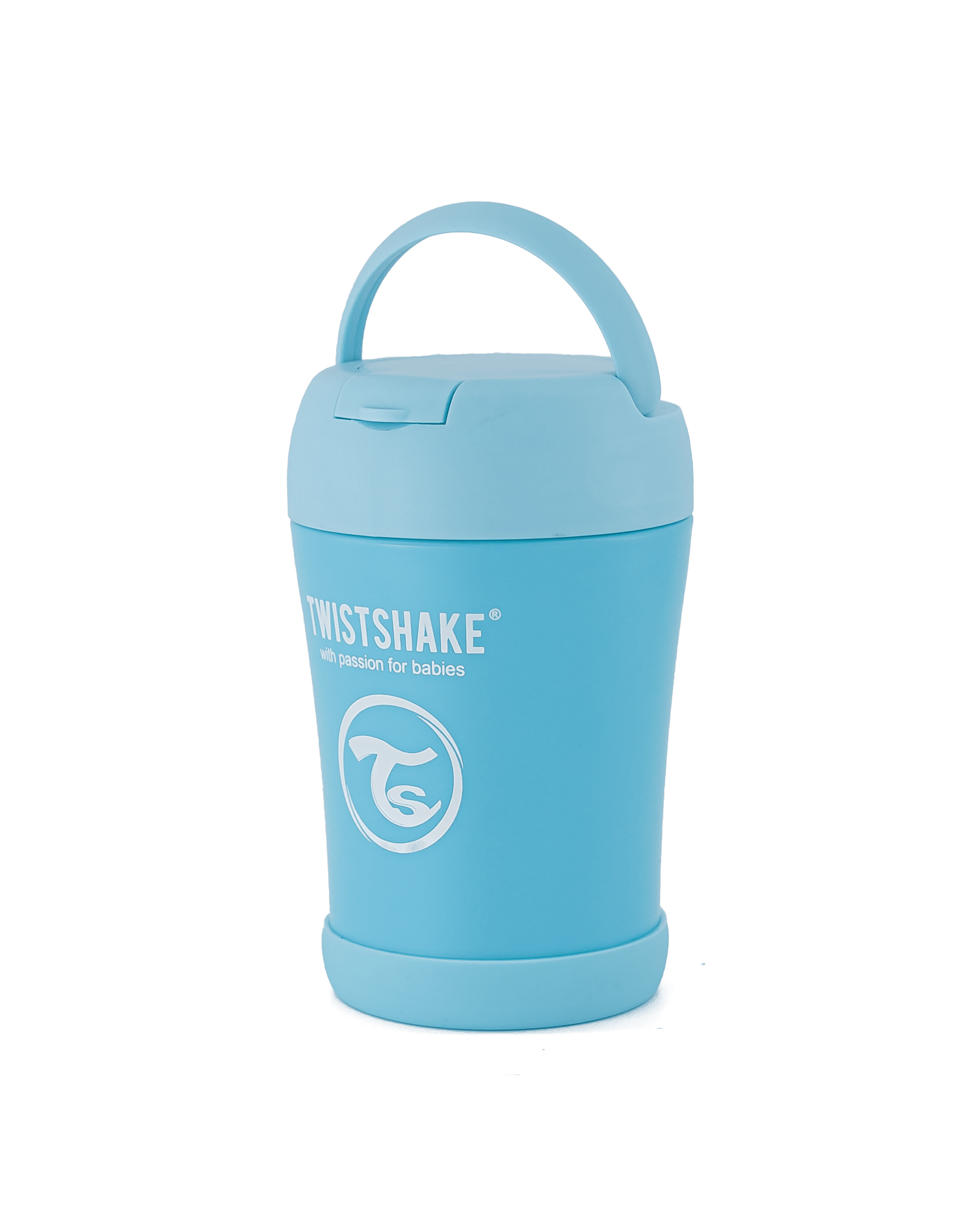 Twistshake Insulated Food Container 350ml Pastel Blue
