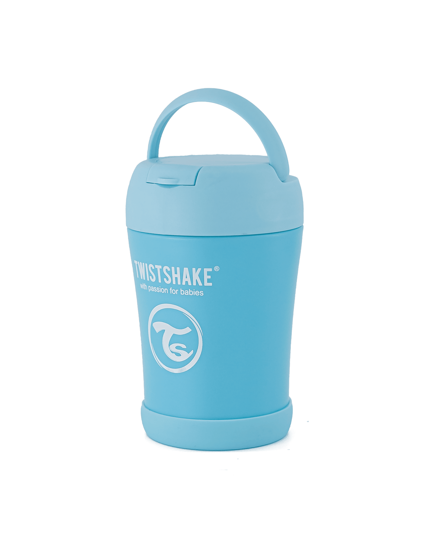Twistshake Insulated Food Container 350ml Pastel Blue