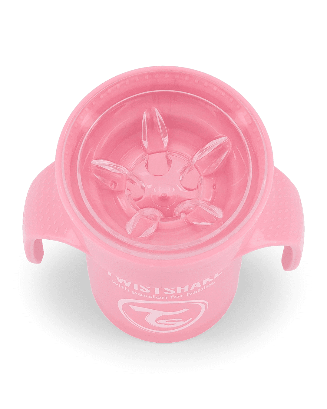 Twistshake 360 Cup 6+m Pastel Pink