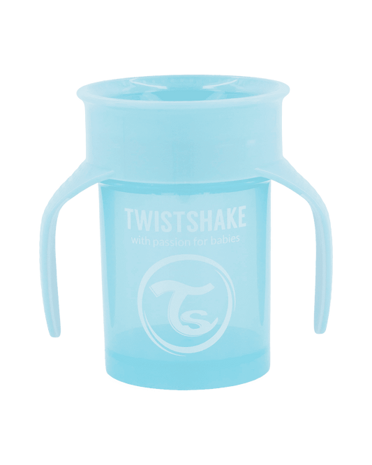 Twistshake 360 Cup 6+m Pastel Blue
