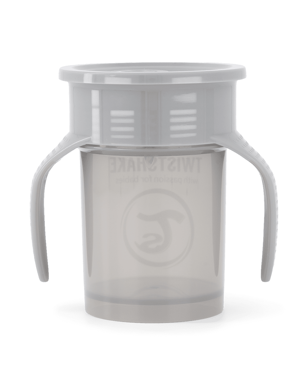 Twistshake 360 Cup 6+m Pastel Grey