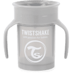 Twistshake 360 Cup 6+m Pastel Grey