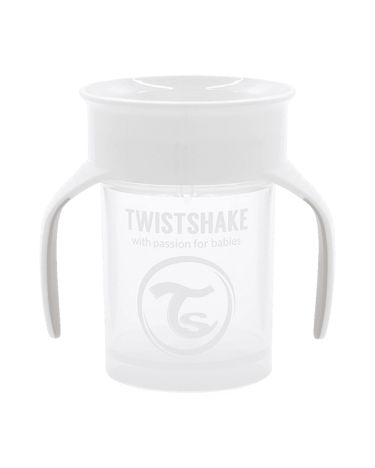 Twistshake 360 Cup 6+m White