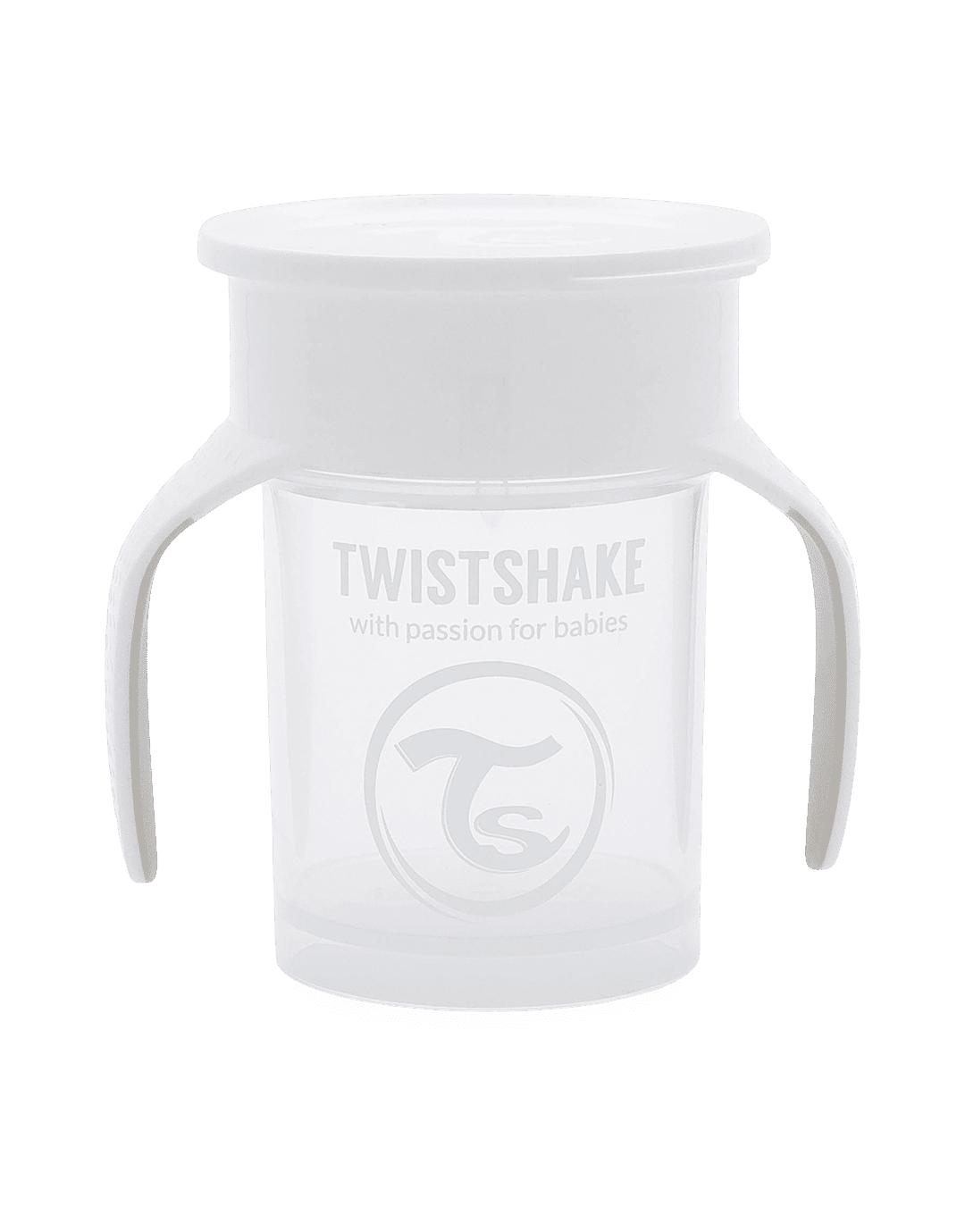 Twistshake 360 Cup 6+m White