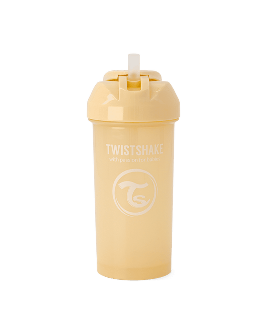 Twistshake 360 Cup 6+m Caramel Beige D2C