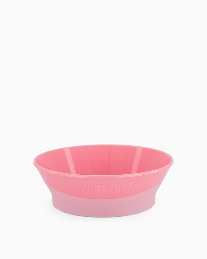 Twistshake Bowl 6+m Pastel Pink