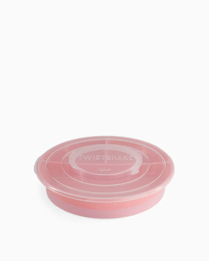 Twistshake Divided Plate 6+m Pink