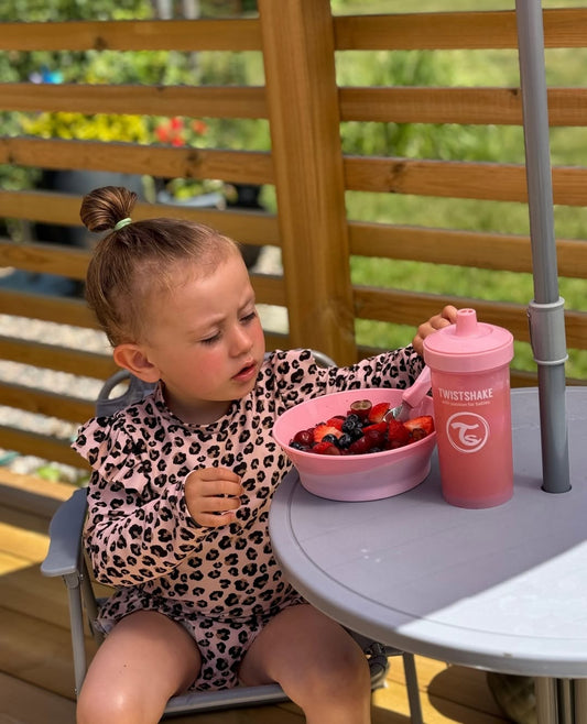 Twistshake Bowl 6+m Pastel Pink