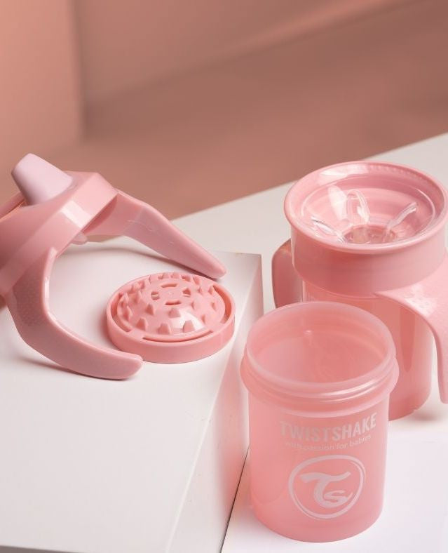 Twistshake Mini Cup 230ml 4+m Pastel Pink