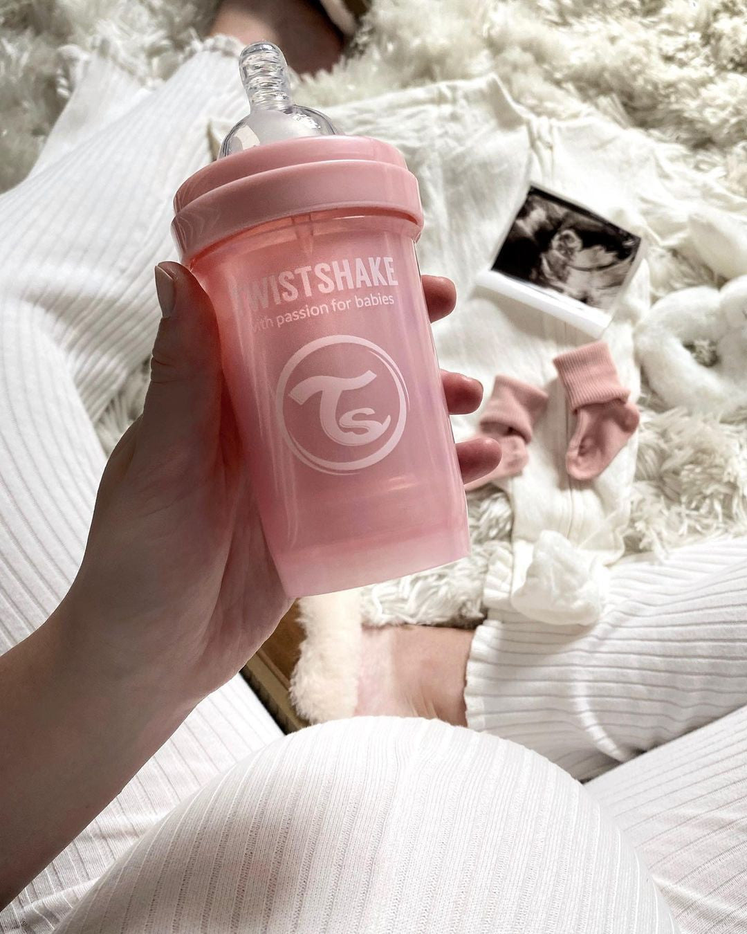 Twistshake Anti-Colic 180ml Pastel Pink