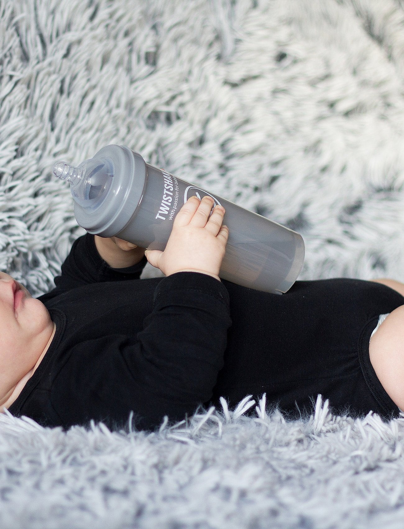 Twistshake Anti-Colic 330ml Pastel Grey