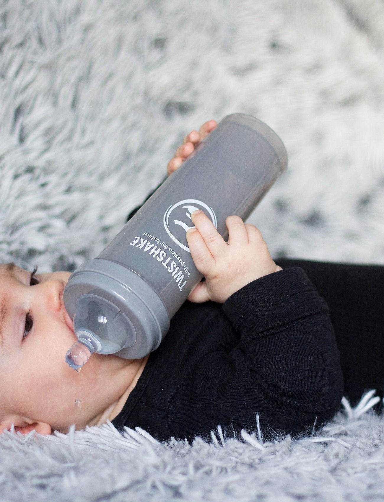 Twistshake Anti-Colic 330ml Pastel Grey